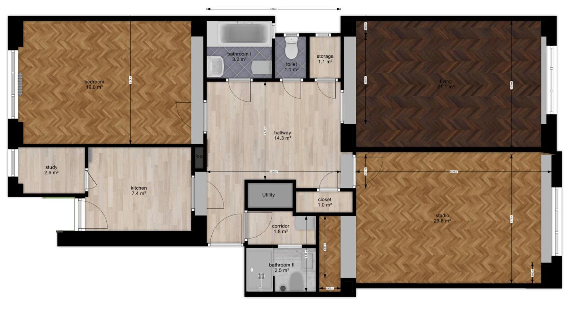 Loong Refresh Old Town Apartment Прага Екстериор снимка